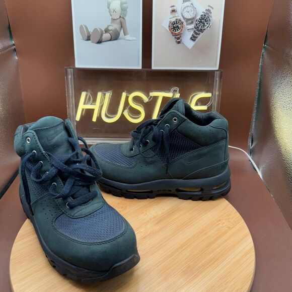 Nike Air Max Goadome Dark Obsidian/Flint Grey Women 7 / Youth 5.5 - Picture 7 of 11